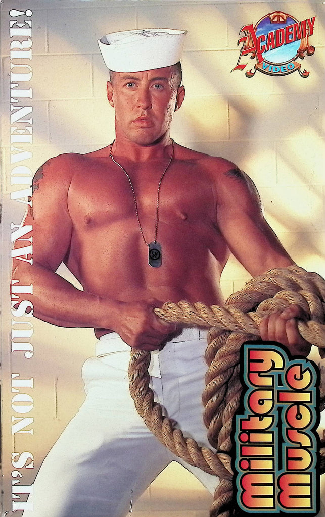 Military Muscle Academy Video Blue Blake Sean Richards 1994 Gay Male VHS 092024AMPVHS2