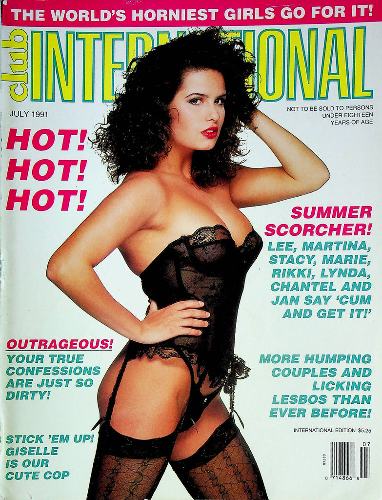 Club International Magazine Lee & Martina & Stacy July 1991 031824RP