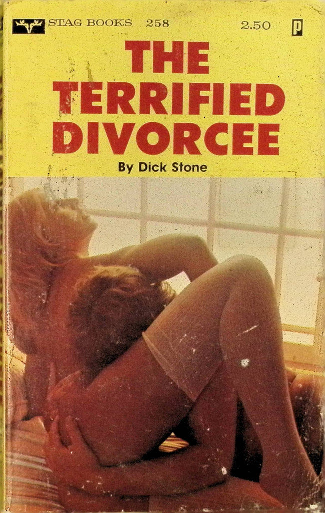 The Terrified Divorcee by Dick Stone STG258 1978 Stag Books Adult Paperback Novel 082925AMP