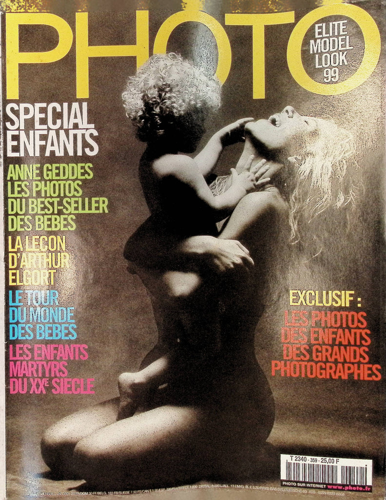 Photo French High Fashion Photography Magazine #359 Mai May 1999 Anne Geddes Nude Photography Magazine 082925AMA
