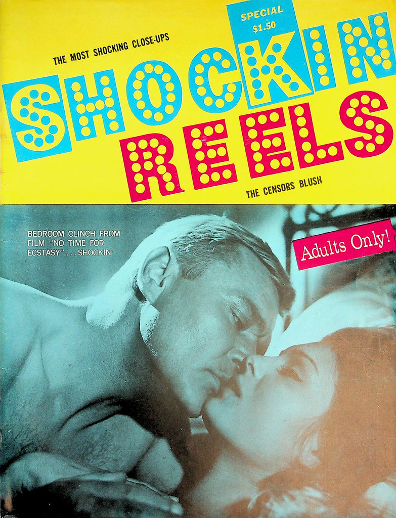 Shockin Reels Magazine  Cover Film: "No Time For Ecstasy"  1965   032326lmp