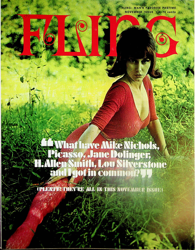 Fling Busty Magazine  Harem Girl Cindy / Jane Dolinger   November 1970  060124lm-p2