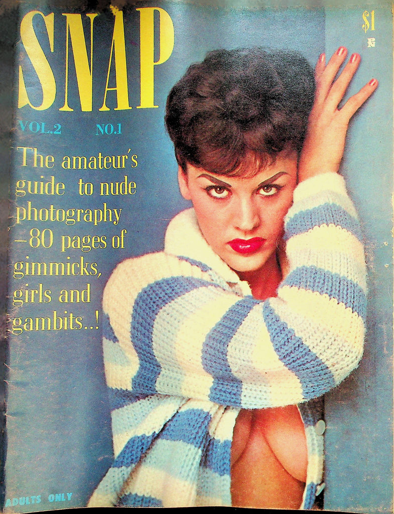 Snap Vintage Magazine   Amateur's Guide To Nude Photography vol.2 #1  1961    100526lmp-GSC