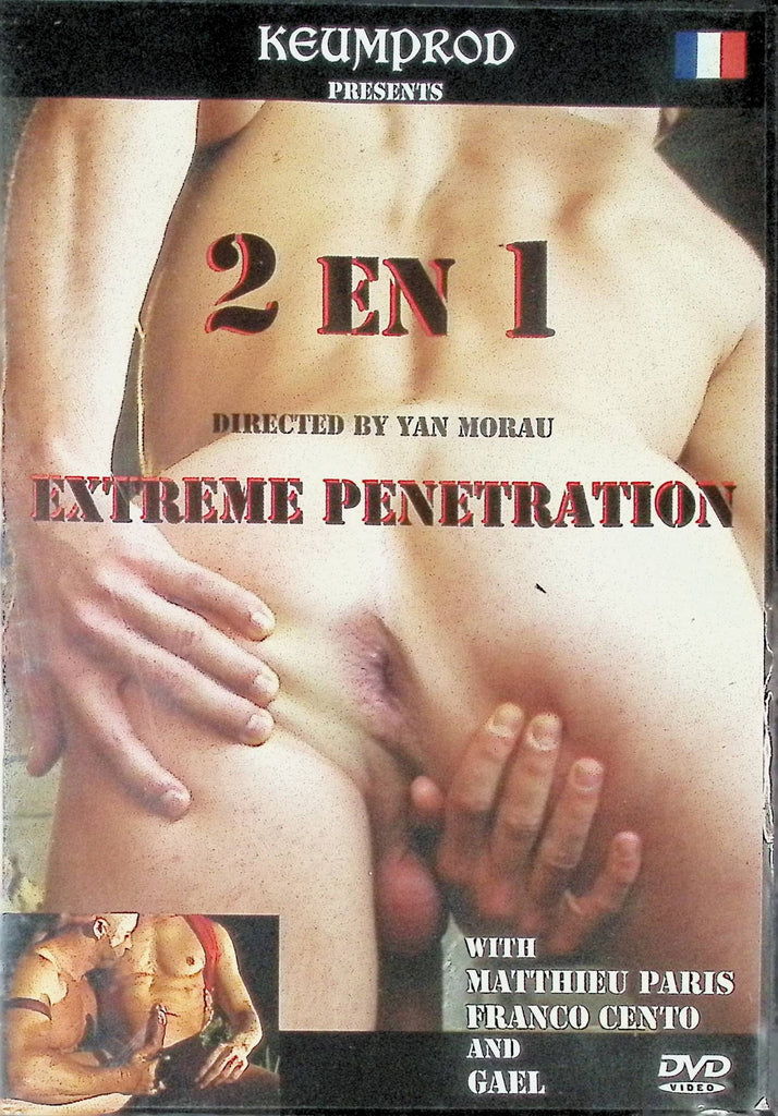 2 En 1 Extreme Penetration DVD Matthieu Paris, Franco Cento Keumprod 032624tsdvd
