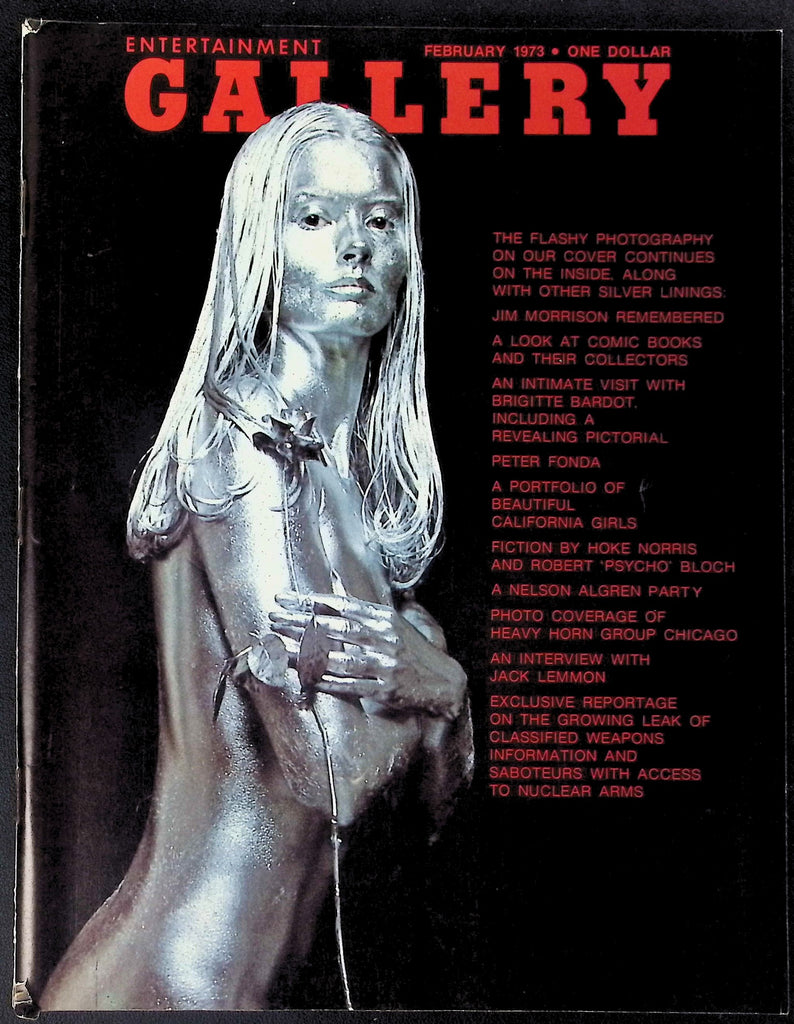 CLEARANCE Gallery Magazine Feb 1973 ft. Brigitte Bardot, California Girls 101525AKP-28
