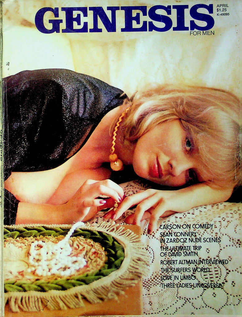 Genesis Magazine Carson On Comedy & Sean Connery April 1974 063023RP