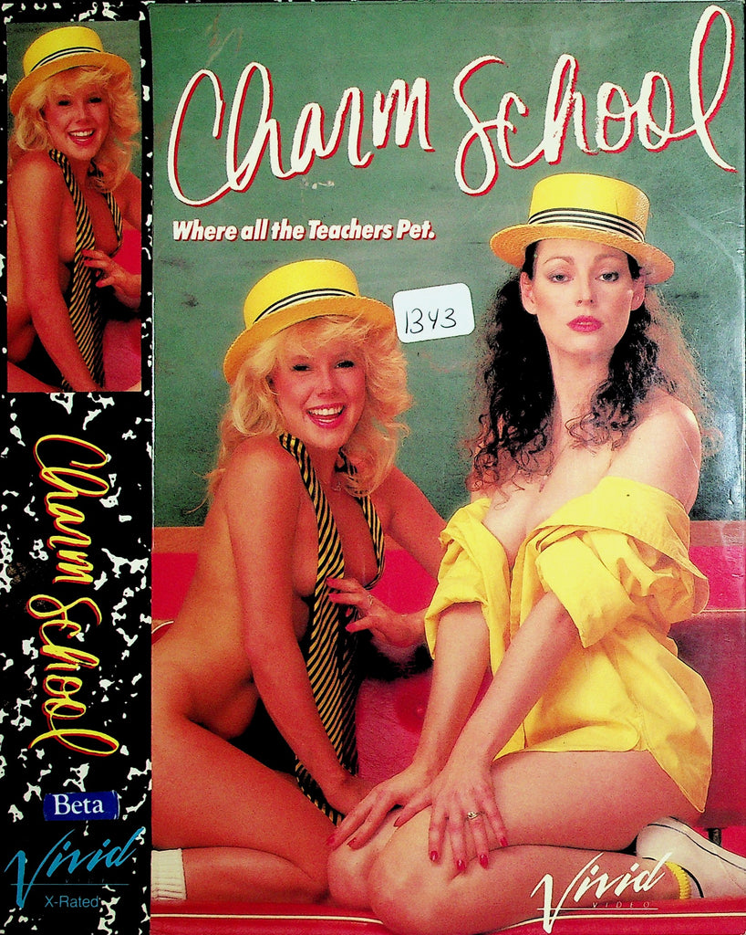 Charm School Annette Haven Nicki Charm Jacqueline Lorains Adult VHS Vivid 050526NAVHS2-12
