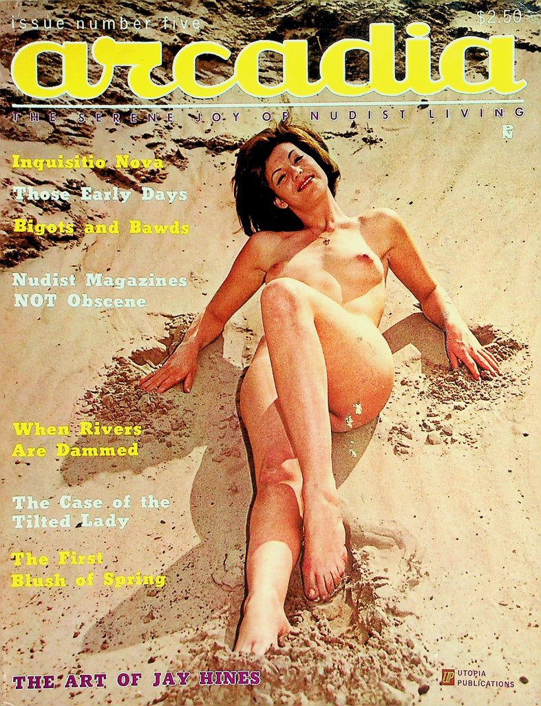 Arcadia Nudist Magazine  Covergirl Mimi / Inquisito Nova  #5 1965 by Utopia  070926lmp-GSC