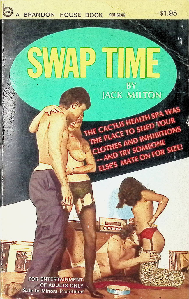Swap Time by Jack Milton Brandon House 6145 1970 Adult Paperback Novel-081524AMP