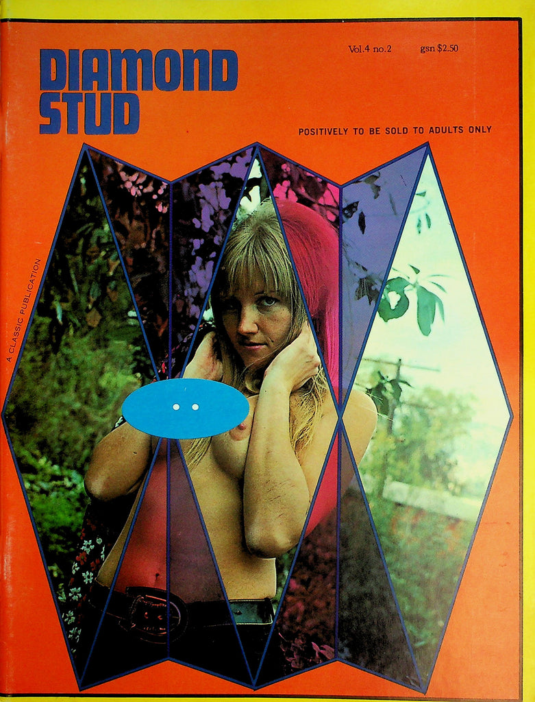 Diamond Stud Magazine   The Girl That Laid The Golden Egg / Beautiful Girls Spread  vol.4 #2  1969   091626lmp-GSC