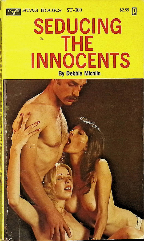 Seducing the Innocents by Debbie Michlin STG-300 1979 Stag Books Adult Erotic Paperback Novel-060324AMP