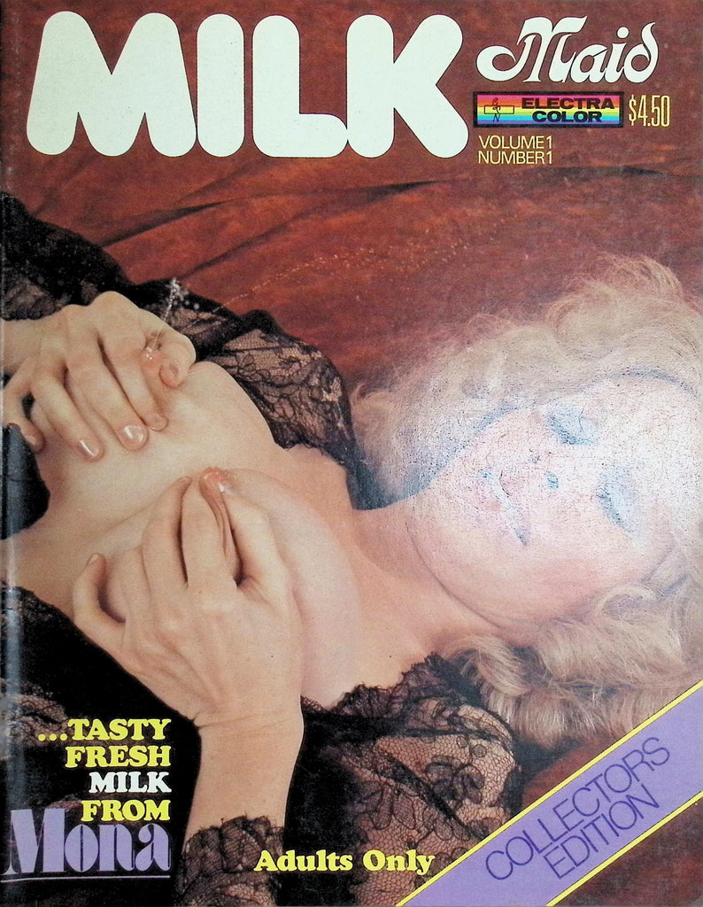 Milk Maid Magazine Vol 1 #1 Tasty Fresh Milk from Mona 1970s  091926LLP2