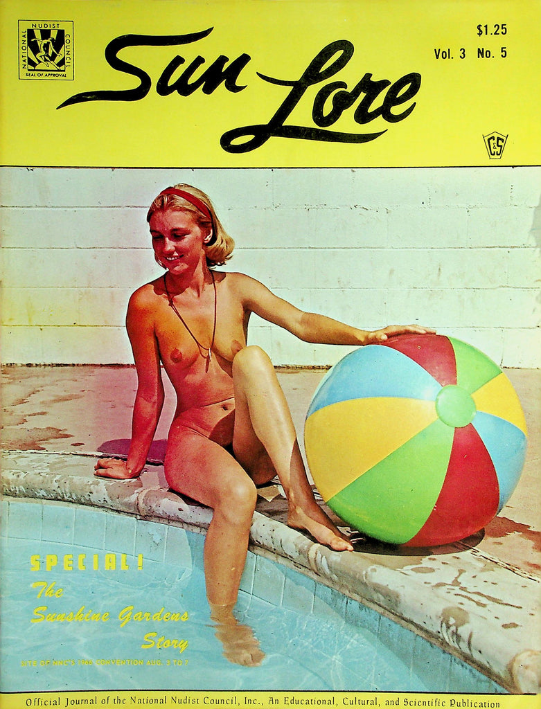 Sun Lore Nudist Magazine   Special! The Sunshine Gardens Story  vol.3 #5  May 1966   071426lmp-GSC