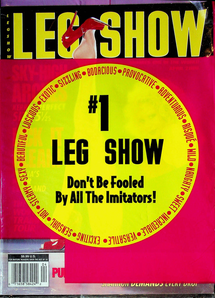 Leg Show Magazine Sky-Hih Arches April 2000 SEALED 010925RP