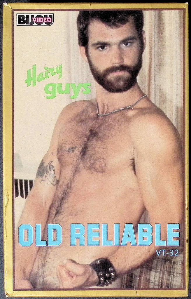 Old Reliable VT-32 Hairy Guys Patrick Butch Keith Bijou Video Gay VHS 2000's 092524JKVHS2