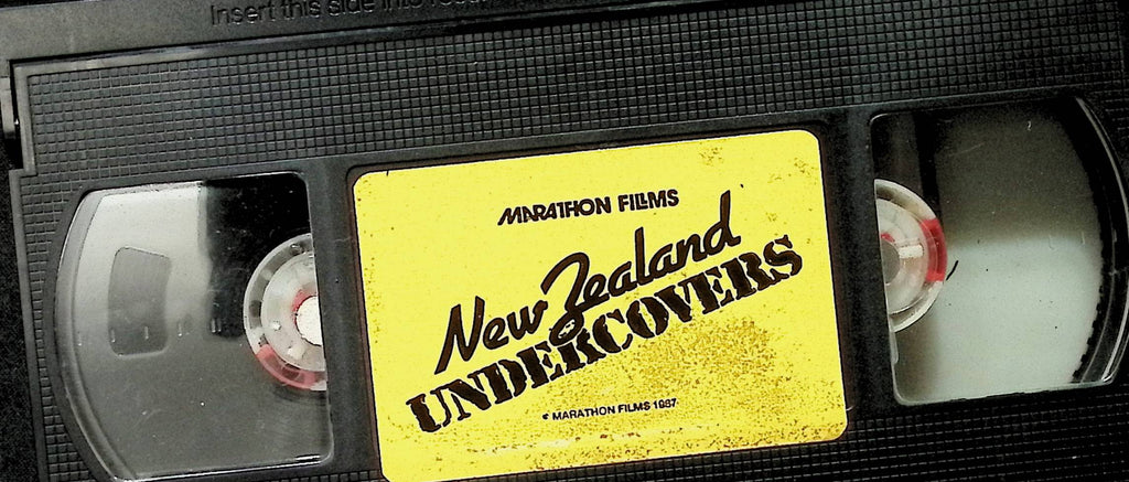 New Zealand Undercovers 1987 115mins Marathon Films Gay Male VHS 091724AMPVHS3