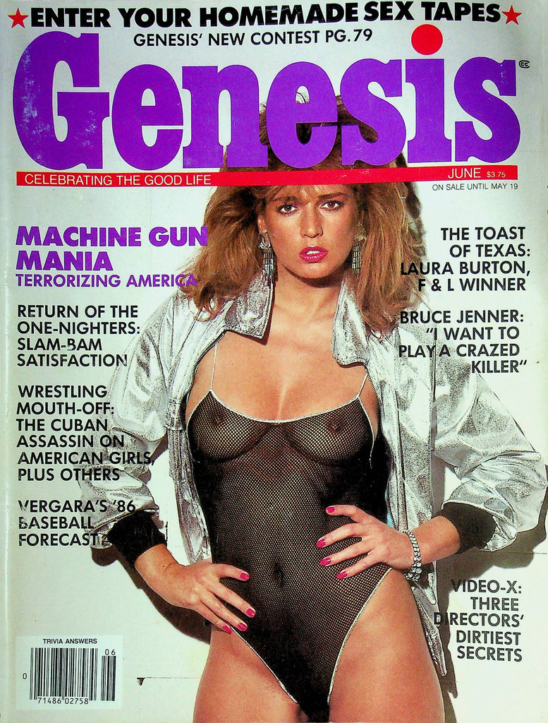 Genesis Magazine Bruce Jenner June 1986 120324RP