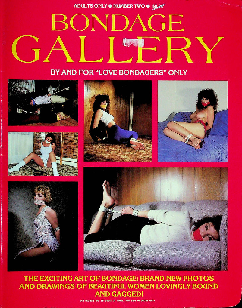 Bondage Gallery BDSM Magazine Ft. Marilyn Dowling & Helga Sturm No.2 January 1987 112124RP