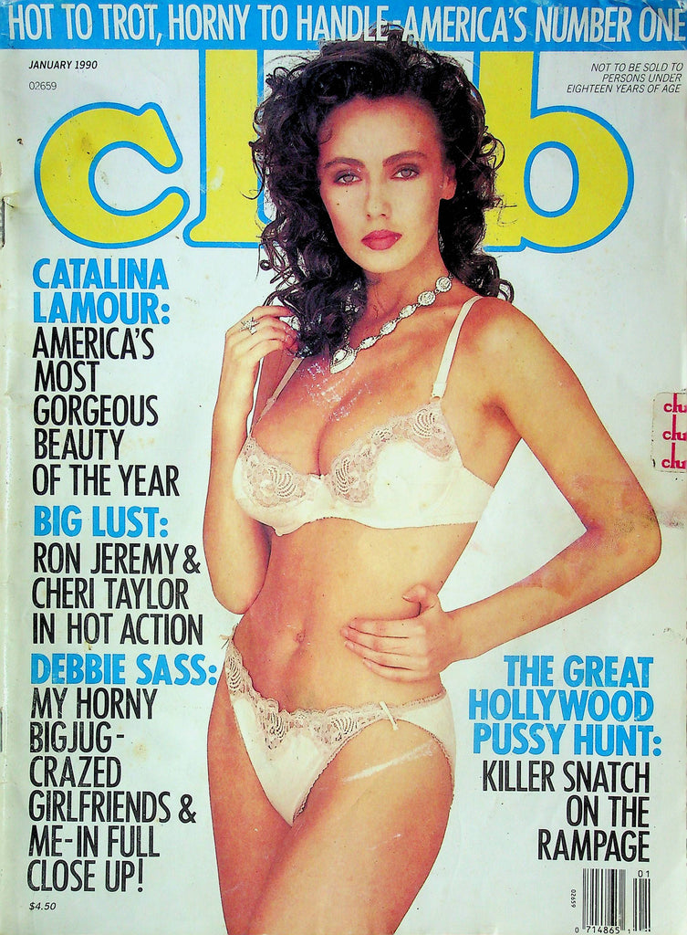 Club Magazine Catalina Lamour January 1990 042424RP