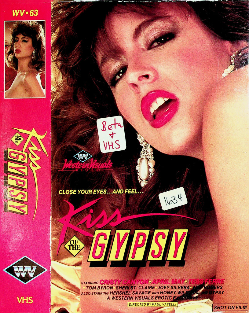 Kiss of the Gypsy with Cristy Canyon April May Tess Ferre Adult VHS WV 061026NAVHS6-1