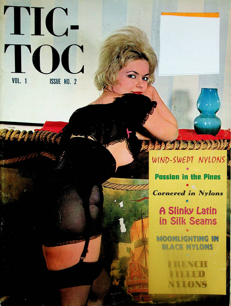 Tic-Toc Magazine  Moonlighting In Black Nylons / French Filled Nylons  vol.1 #2  1963   042825lm-p