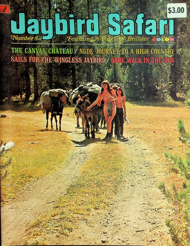 Jaybird Safari Nudist Magazine The Canvas Chateau / High Sierra Pack Trip  #8 1967  082026lmp-GSC
