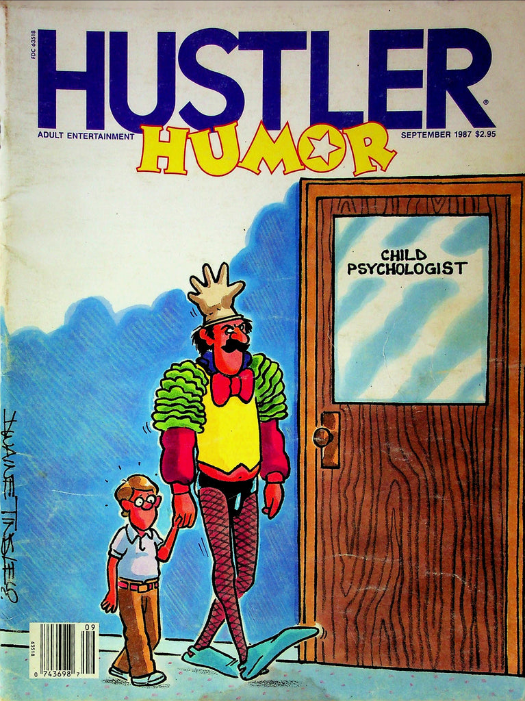 Hustler Humor Magazine Bikers And Babes September 1987 052925RP