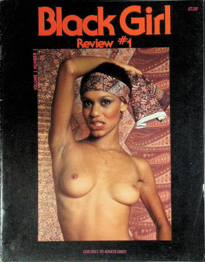 Black Girl Magazine Review #1 Vol 1 #1, 1980s Cherice and other Beautiful Black Beauties  090826LLP