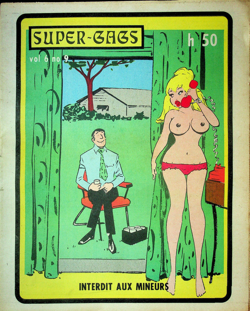 Super-Gags French Men's Newspaper Vol.6 No.9 061324OSRP