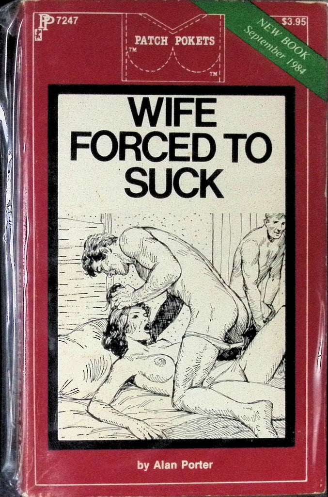 Wife to Suck by Alan porter September 1984 Patch Pokets Book Greenleaf Classics Adult Novel-042324AMP