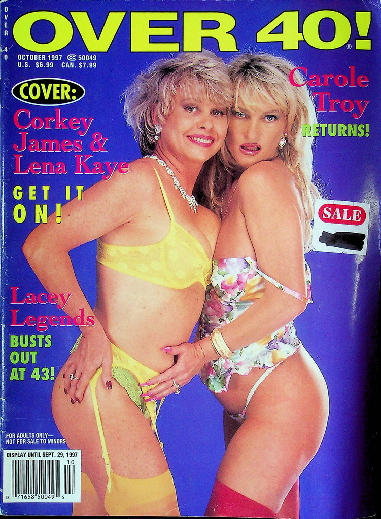 Over 40! Magazine Corkey James & Lena Kaye October 1997 052424RP