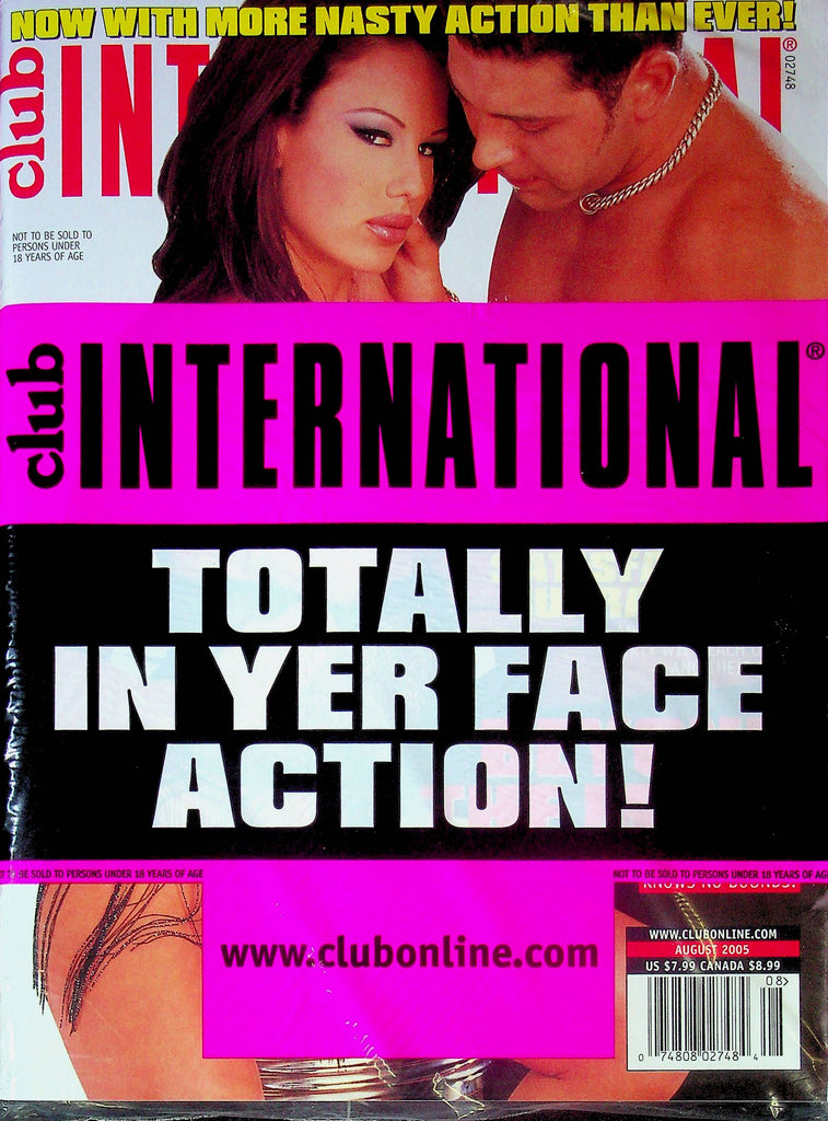 Club International Magazine August 2005  New/Sealed 031126lmp2