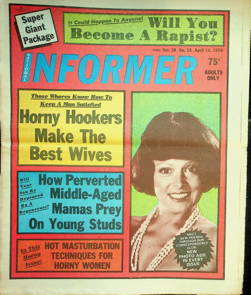 National Informer Adult Newspaper  Hot Masturbation Techniques For Horny Women  April 11, 1976  090526lmp-GSC