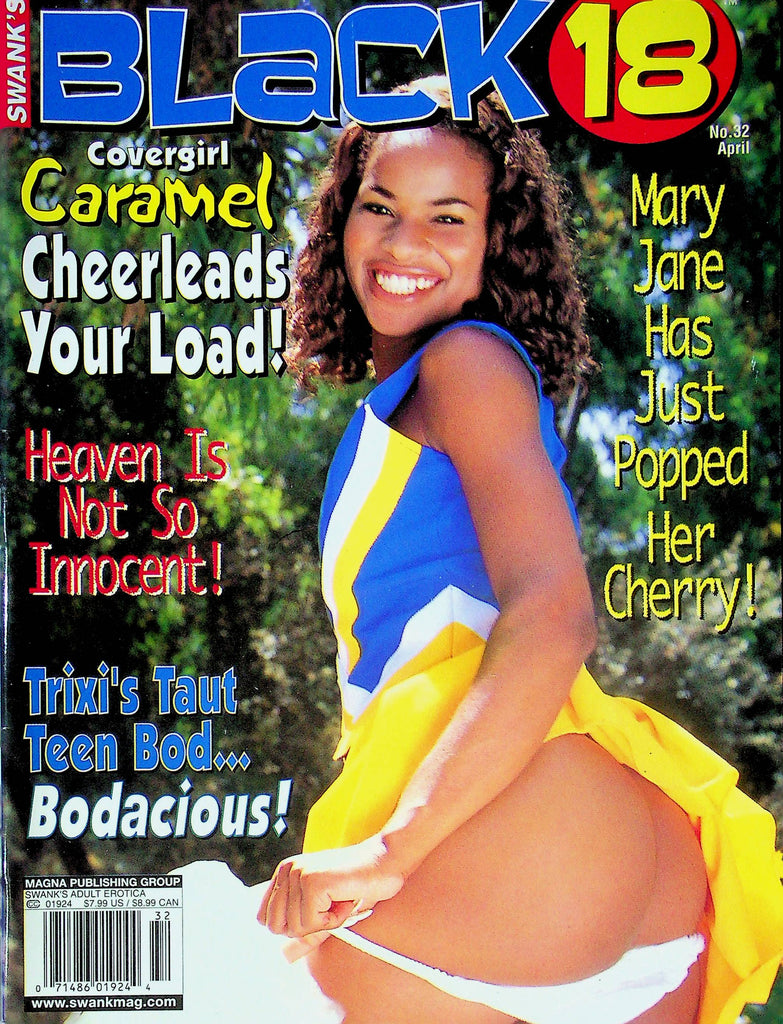 Swank's Black 18 Magazine Caramel & Heaven No.32 April 2001 022924RP