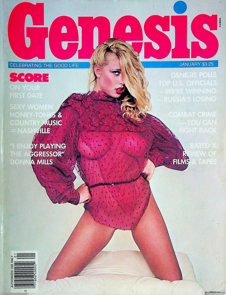 Genesis Men's Magazine Donna Mills & Mary Lou January 1983 070524RP