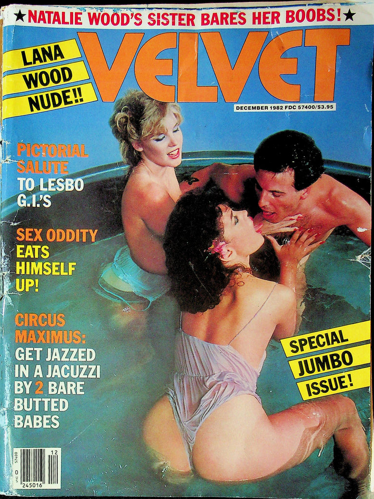 Velvet Magazine Ft. Lana Wood & Raven December 1982 091425RP-