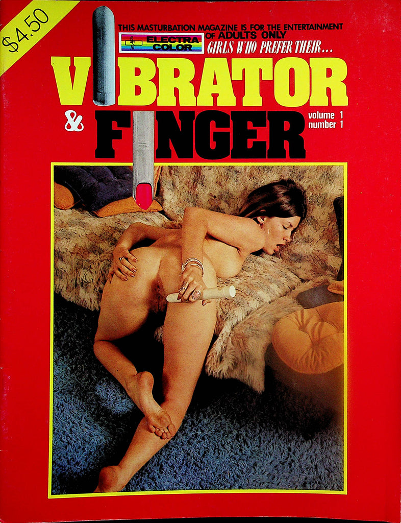 Girls Who Prefer Their... Vibrator & Finger Magazine  vol.1 #1  1977 Electra Color   021925lm-p2