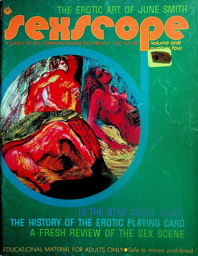 Sexscope Magazine  Fresh Review Of The Sex Scene  vol.1 #4  May 1971    122025lmp