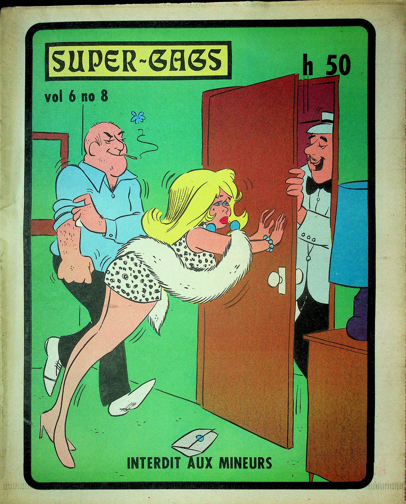 Super-Gags French Men's Newspaper Vol.6 No.8 061324OSRP