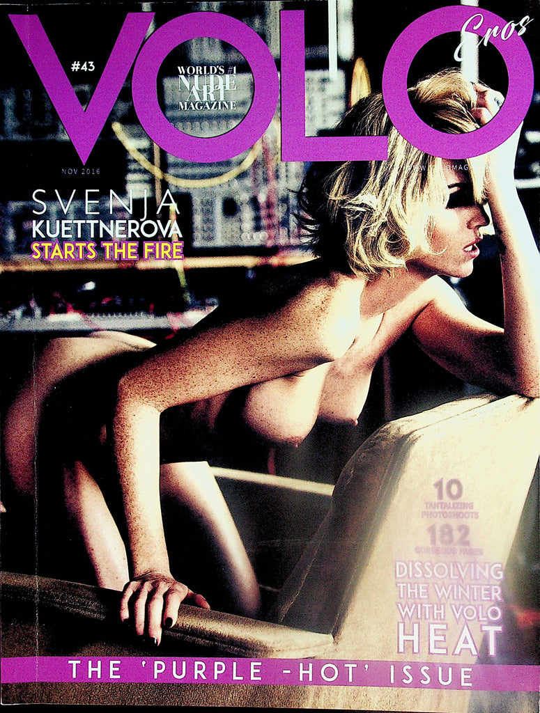 Volo World's Nude Art Magazine  Covergirl Svenja - The Purple Hot Issue  #43  November 2016      022224lm-p
