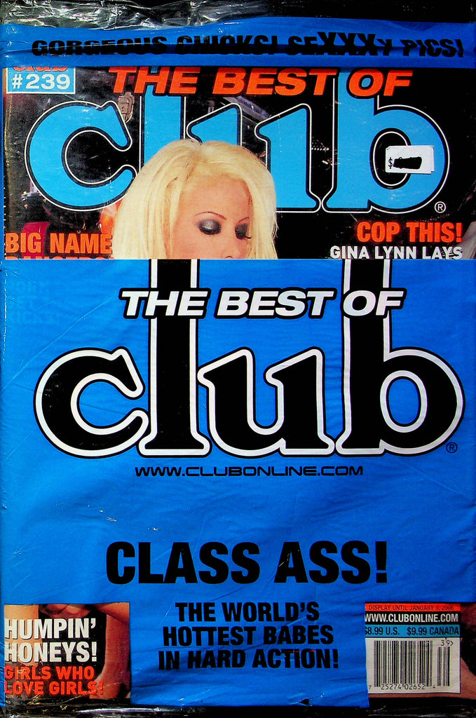 The Best Of Club Magazine Gina Lynn #239 2000s SEALED 101123RP