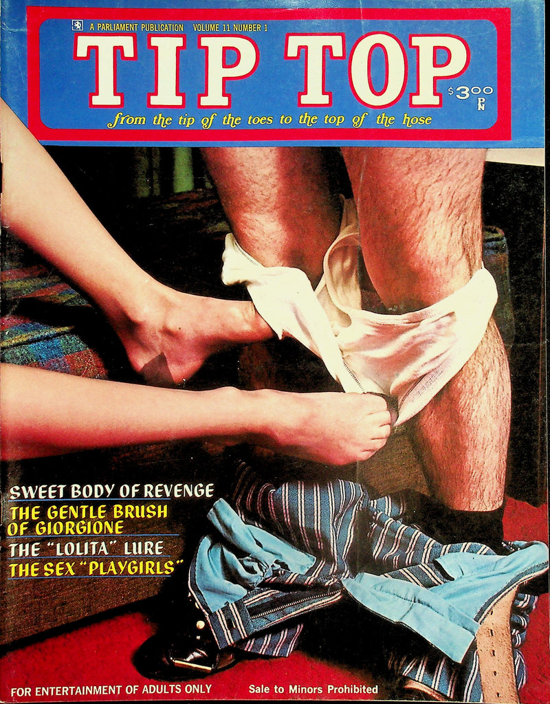 Tip Top Magazine  Sweet Body Of Revenge / The Sex "Playgirls"  vol.11  #1  1971  Parliament    061426lmp-GSC