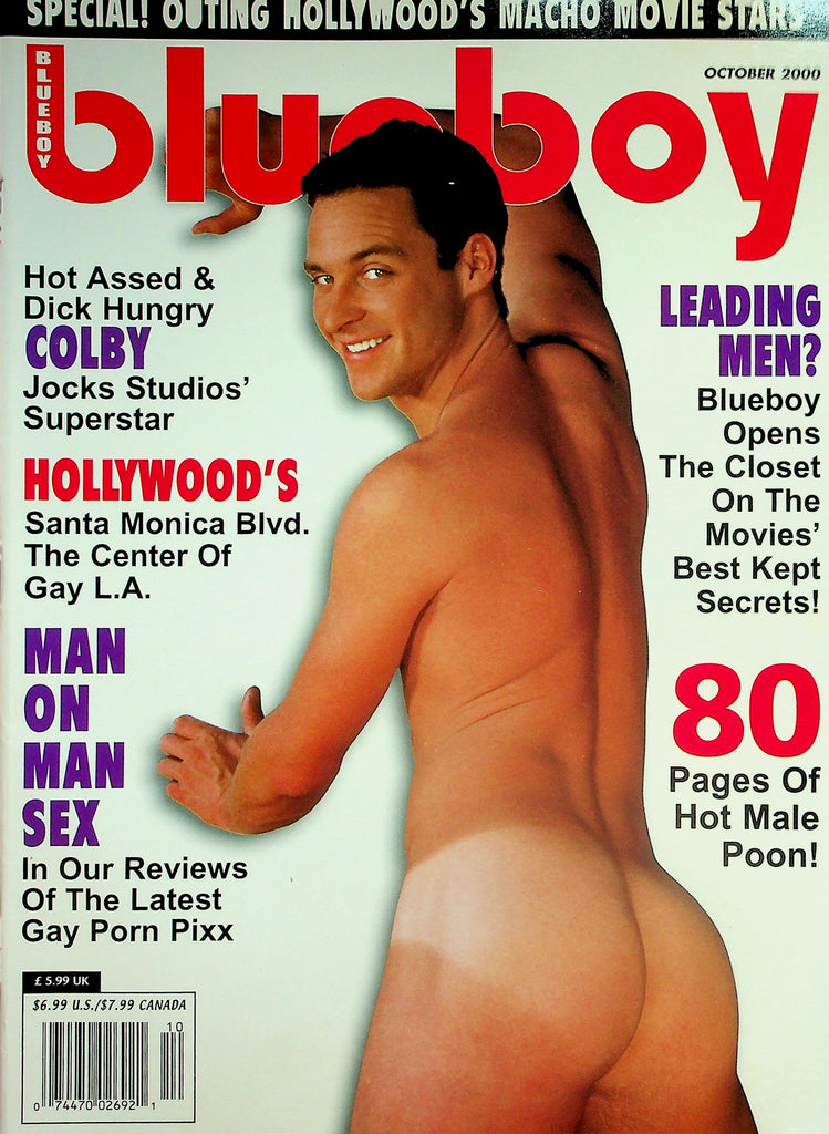 Blueboy Gay Magazine  18+ Hot Assed & Dick Hungry Colby  October 2000  031226lmp