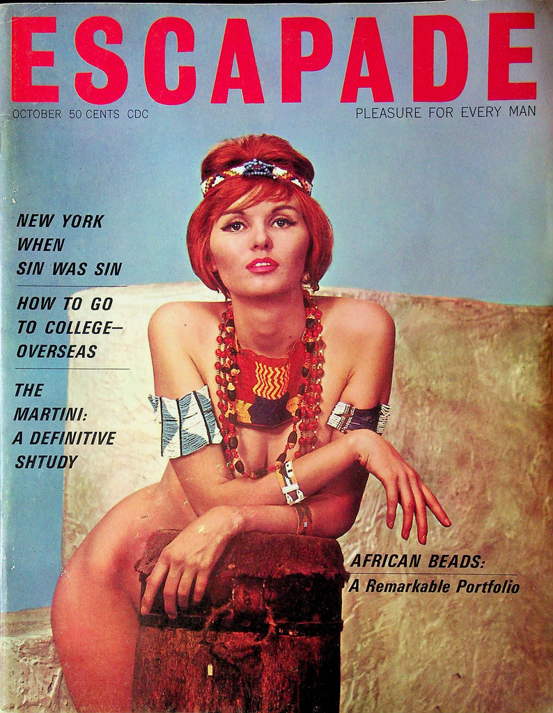 Escapade Magazine The Martini October 1962 050225RP2