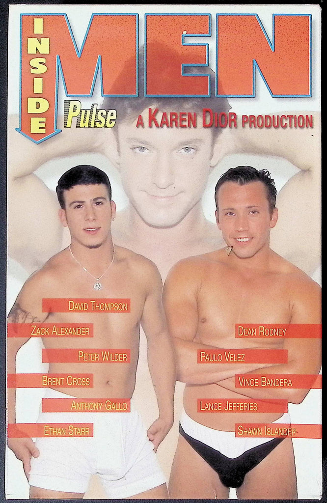 Inside Men Metro, Inc. Gay VHS 1998 102524JKVHS5