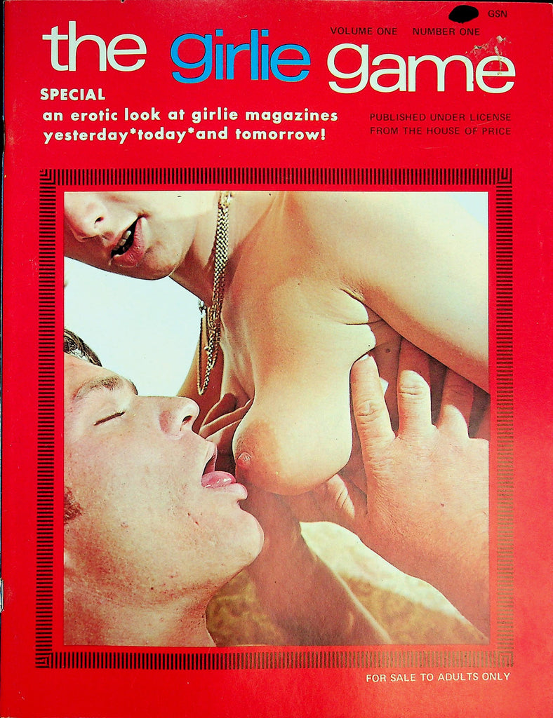 The Girlie Game Magazine  Nude Figure Studios And The Action! vol.1 #1   1971     071726lmp-GSC