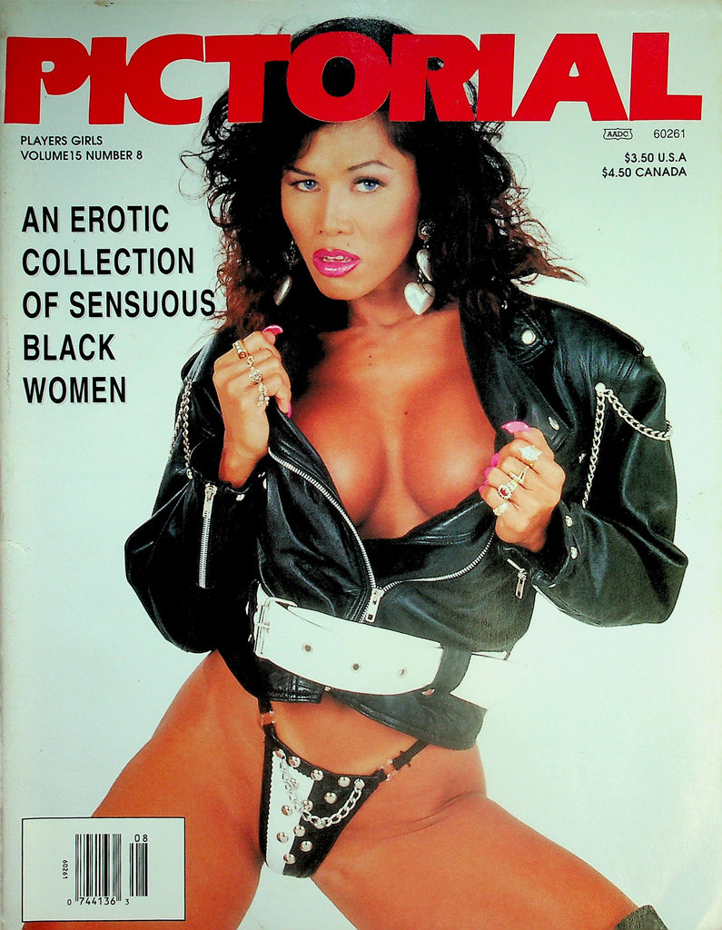 Pictorial Players Girls Magazine  Erotic Collection Of Sensuous Black Women : Jasmine, Cherry & More!    vol. 15 #8  March 1995   032226lmp