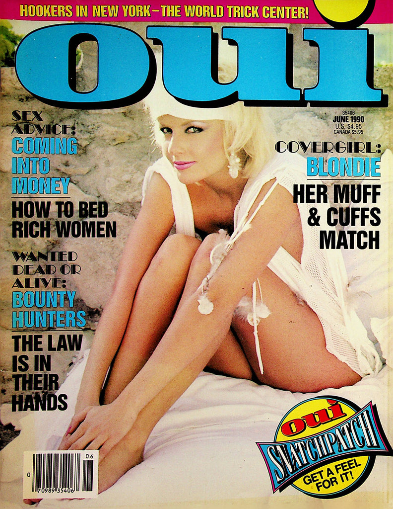 Oui Magazine  Covergirl Blondie  June 1990    063023lm-p