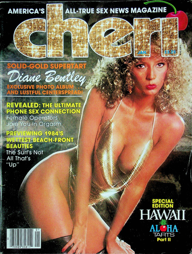 Cheri Magazine Diane Bentley Hawaii Tarts Part II January 1984 102824RP