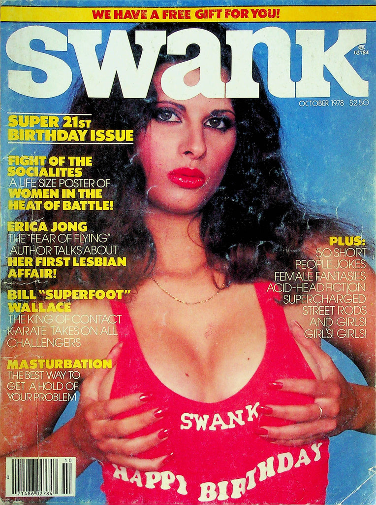 Swank Magazine 21st Birthday Issue Ft. Bill Wallace October 1978 072624RP